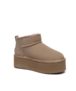 Women's UGG High Ultra Mini Platform 17 Women's UGG High Ultra Mini Platform -Uggbay 0000 UGGUltraMiniHighPlatformSand2