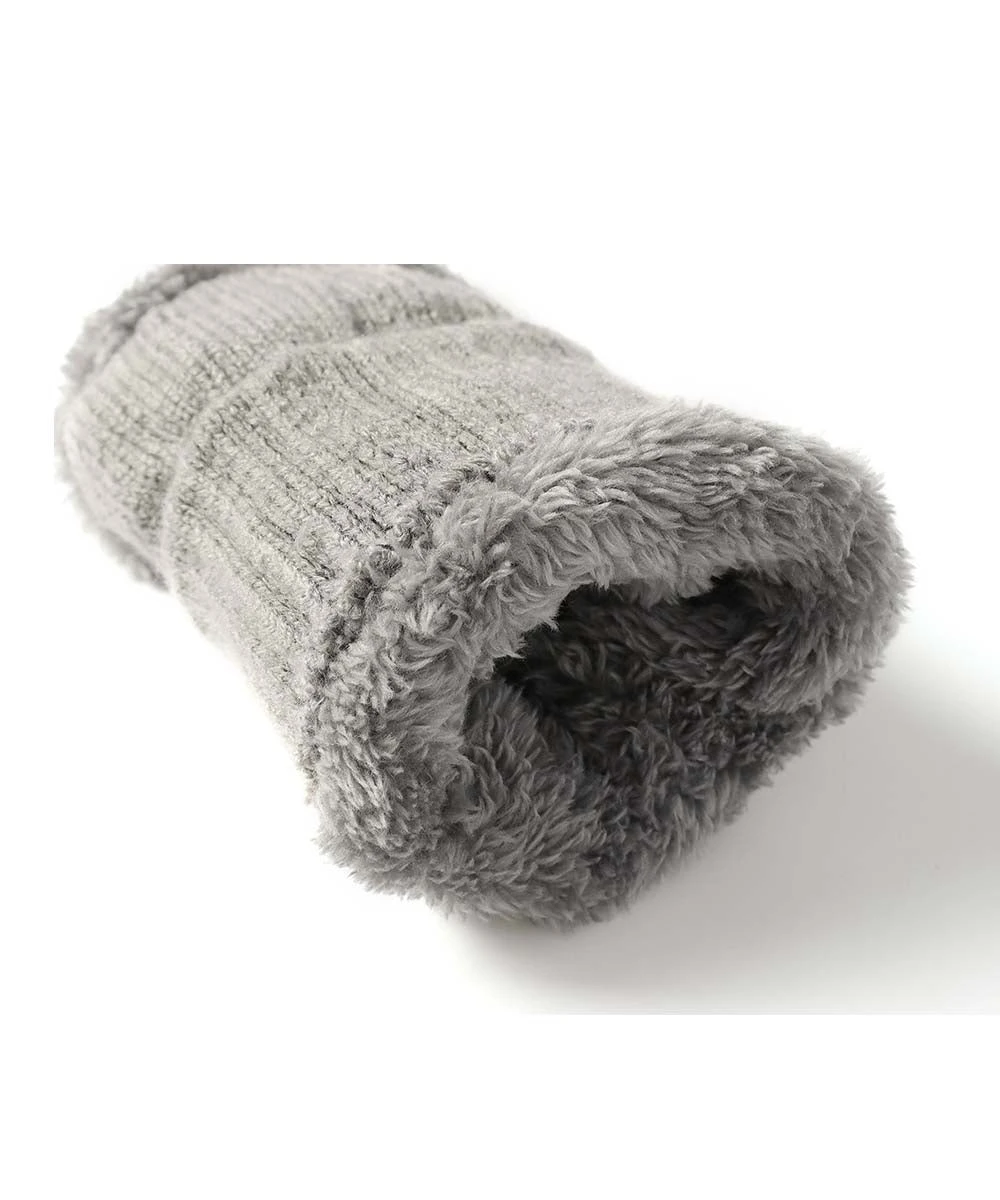 Fingerless Plush Gloves 2 Fingerless Plush Gloves - Image 2