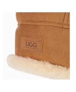 Kids UGG Jess Hat 6 Kids UGG Jess Hat -Uggbay 0002 KidsUggJesssheepskinhatchestnut3