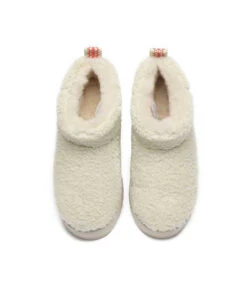 Women's Ultra Platform Curly Boots 19 Women's Ultra Platform Curly Boots -Uggbay 0002 UltraPlatformCurlyBeige4