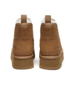 Women's UGG Mel Platform Boots 13 Women's UGG Mel Platform Boots -Uggbay 0003 UGGMelPlatformBootChestnut5