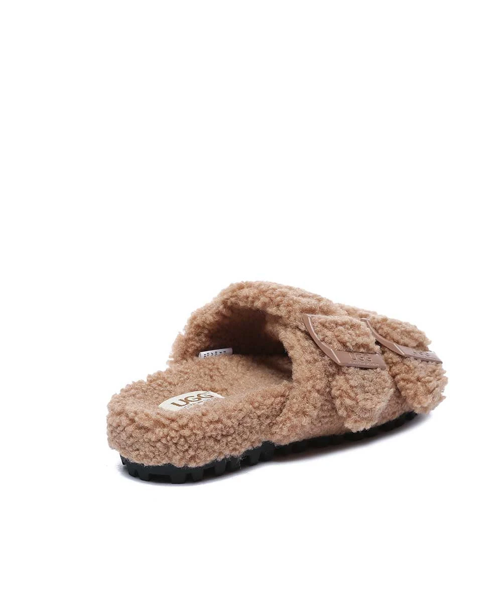 Women's UGG Jenny Fluffy Sandal 2 Women's UGG Jenny Fluffy Sandal - Image 2