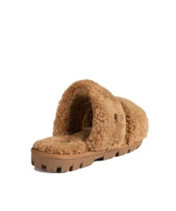Women's UGG Donna Fluffy Slide -Uggbay 0005 UGGDonnaFluffySlideChestnut3