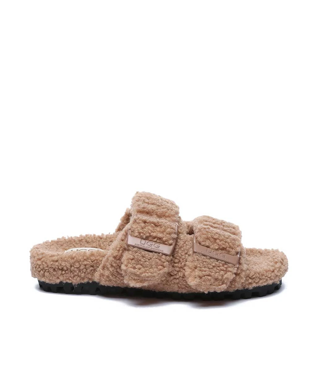 Women's UGG Jenny Fluffy Sandal 1 Women's UGG Jenny Fluffy Sandal