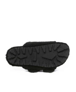 Women's UGG Jenny Fluffy Sandal 15 Women's UGG Jenny Fluffy Sandal -Uggbay 0006 UggJennySlipperBlack4