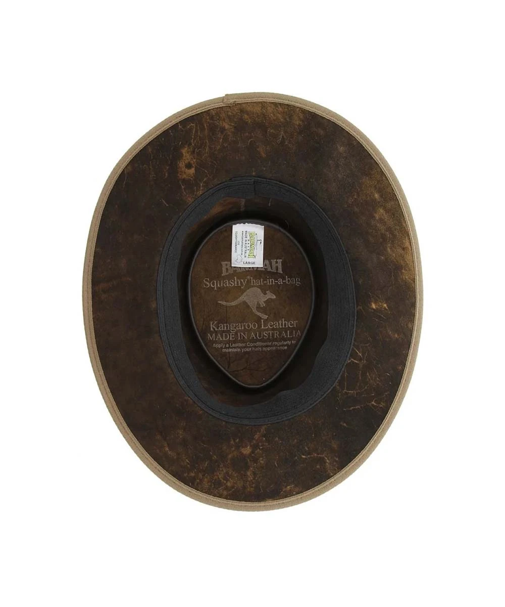 Barmah Squashy Roo Leather Hat 7 Barmah Squashy Roo Leather Hat - Image 7