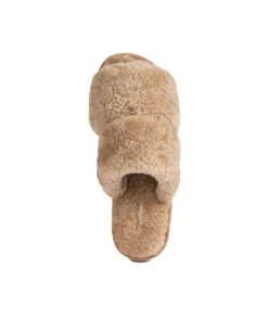 Women's UGG Donna Fluffy Slide -Uggbay 0008 UGGDonnaFluffySlideBronze4