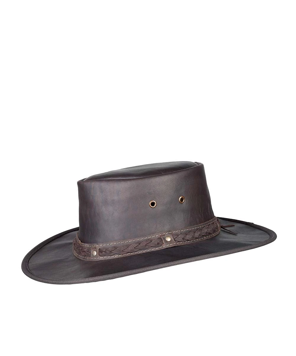 Barmah Squashy Roo Leather Hat 1 Barmah Squashy Roo Leather Hat