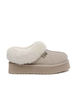 Women's UGG Hailey Slippers 28 Women's UGG Hailey Slippers -Uggbay 0013 Haily UGG Moccasin Sand 1