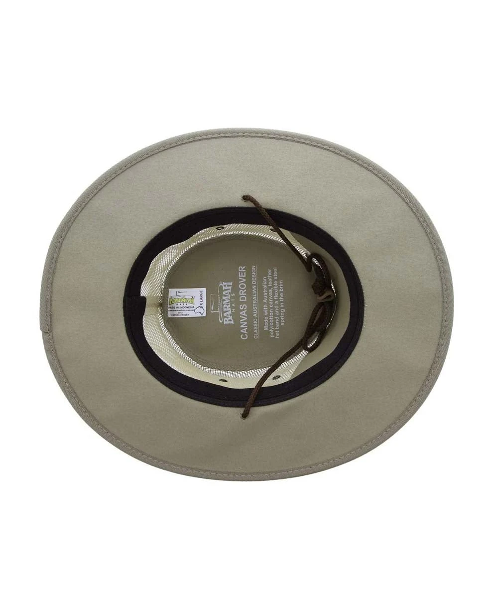 Barmah Canvas Drover Airflow Hat 5 Barmah Canvas Drover Airflow Hat - Image 5