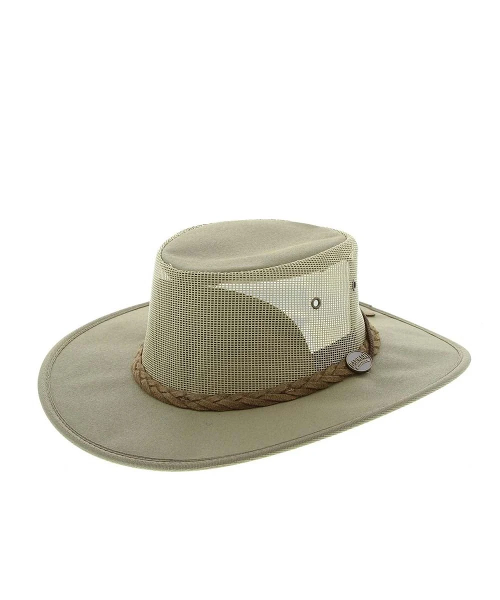 Barmah Canvas Drover Airflow Hat 1 Barmah Canvas Drover Airflow Hat