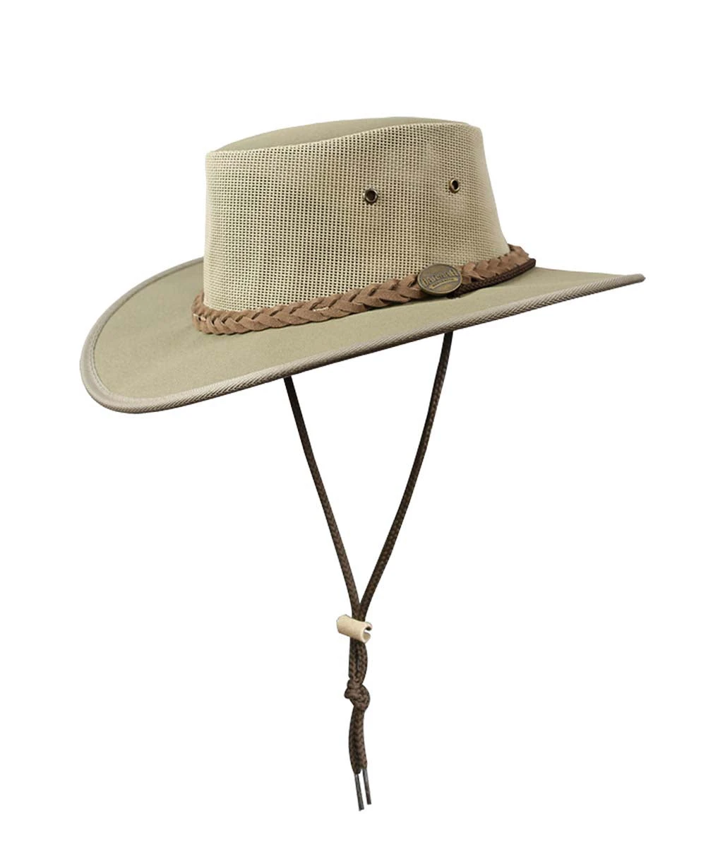 Barmah Canvas Drover Airflow Hat 3 Barmah Canvas Drover Airflow Hat - Image 3