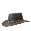 Barmah Outback 3 Crocodile Teeth Hat