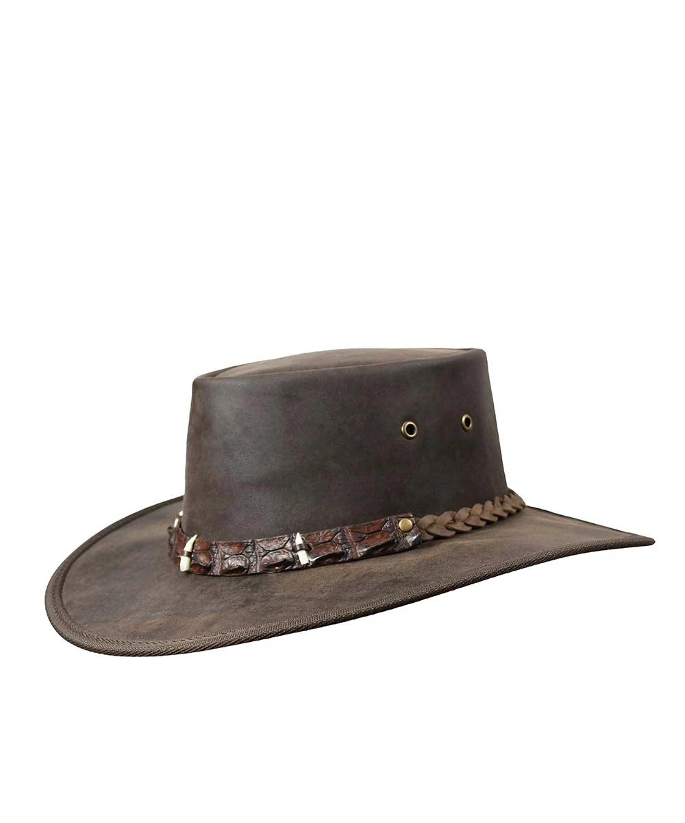 Barmah Outback 3 Crocodile Teeth Hat 1 Barmah Outback 3 Crocodile Teeth Hat