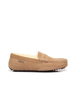 Men's Anthony UGG Moccasin 17 Men's Anthony UGG Moccasin -Uggbay Anthony UGG Moccasin Chestnut 11