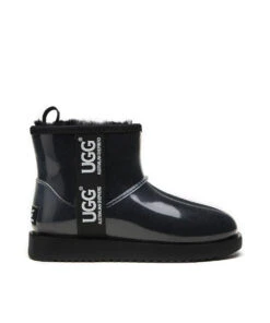 Women's UGG Ava Clear Rain Boot 16 Women's UGG Ava Clear Rain Boot -Uggbay AvaUGGClearRainBootsBlack1