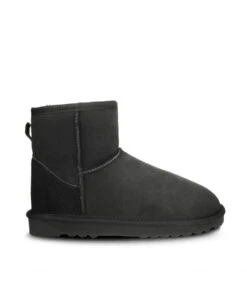 Men's UGG Premium Classic Mini 35 Men's UGG Premium Classic Mini -Uggbay Black color uggs classic premium mini mens ugg boots australia online