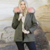 Parka Jacket Green Husky