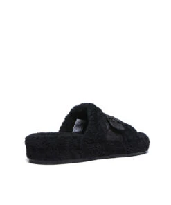 Women’s Jule Fluffy Slide -Uggbay JuleFluffyUGGSlidesBlack2