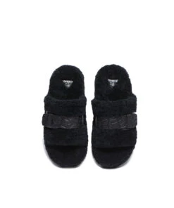 Women’s Jule Fluffy Slide -Uggbay JuleFluffyUGGSlidesBlack5