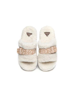 Women’s Jule Fluffy Slide -Uggbay JuleFluffyUGGSlidesWhite3