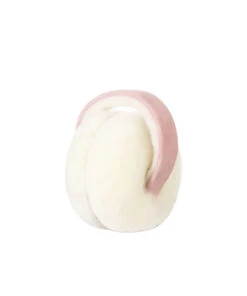 Kids Wool UGG Earmuff -Uggbay KidsUGGEarmuffPink4