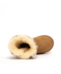 Kids Classic Short Button 22 Kids Classic Short Button -Uggbay KidsUGGShortButtonBootsChestnut5