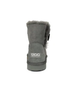 Women's UGG Premium Mini Button 32 Women's UGG Premium Mini Button -Uggbay MBGRE04