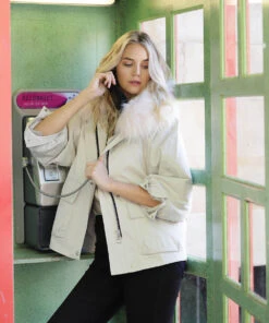 Rex Raccoon Parka Jacket 26 Rex Raccoon Parka Jacket -Uggbay RexRaccoonWomenFurParkaJacketBEIGE 1