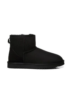 Men's UGG Classic Mini Big Size 23 Men's UGG Classic Mini Big Size -Uggbay UGG Classic Mini Big Size Black