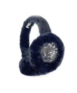 Merino Wool UGG Earmuff -Uggbay UGGEarmuffblack1