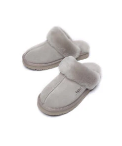 Women's UGG Fuzzy Summer Slipper 25 Women's UGG Fuzzy Summer Slipper -Uggbay UGGFuzzyGoatGrey3 e186bbba 0723 4c7b a03f 08cdc77c8a97