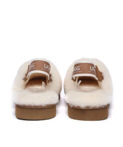Women's UGG Roxy Slipper 14 Women's UGG Roxy Slipper -Uggbay UGGRoxySlippersBeige4