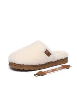 Women's UGG Roxy Slipper 15 Women's UGG Roxy Slipper -Uggbay UGGRoxySlippersBeige5