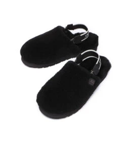 Women's UGG Roxy Slipper 19 Women's UGG Roxy Slipper -Uggbay UGGRoxySlippersBlack3
