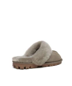 Women's UGG Scuff Slipper -Uggbay UGGScuffGoatGrey3