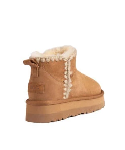 Women's UGG Tracy Platform Boot 6 Women's UGG Tracy Platform Boot -Uggbay UGGTracyPlatformBootChestnut4