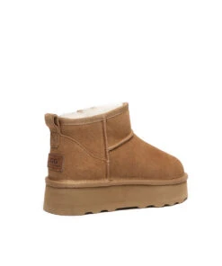 Women's UGG Platform Ultra Mini 17 Women's UGG Platform Ultra Mini -Uggbay UltraminiplatformUGGbootschestnut3