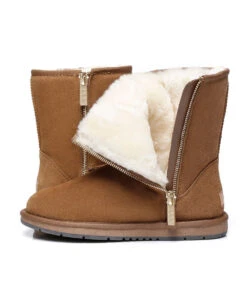 Women's UGG Classic Short Zip -Uggbay ches 8 1 56c04032 dc72 44d4 991f 233dcb8c57ce