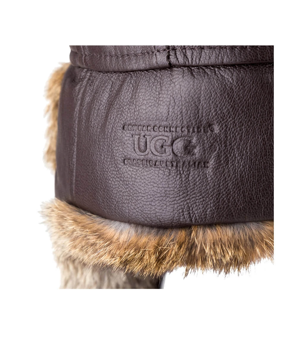 UGG Rabbit Fur Aviator Hat 2 UGG Rabbit Fur Aviator Hat - Image 2