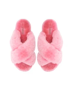 Women's UGG Premium Cross Over Slipper 31 Women's UGG Premium Cross Over Slipper -Uggbay premium dust pink cross over slippers women australia ugg outlet store