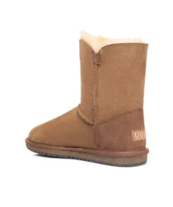 Women's UGG Classic Short Button -Uggbay sbch2